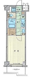 ルーブル亀戸天神前 1Kの間取図画像