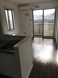 ペットケアビレッジ小手指南C 2階2DKのリビング/ダイニング