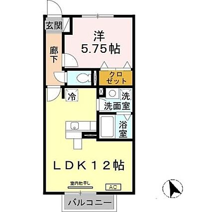 アンソレイエ C棟_間取り_0