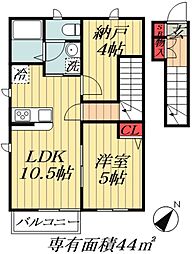 ソレイユ船橋本町 2階/-