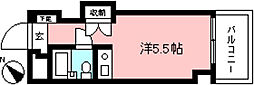 ドルチェステージ千歳 ワンルームの間取図画像