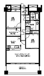 ベイサイドステージ東京 2LDKの間取図画像