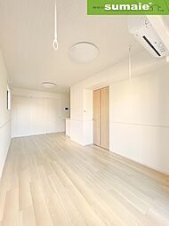 南海加太線 中松江駅 徒歩15分の賃貸アパート 1階1LDKのリビング/ダイニング