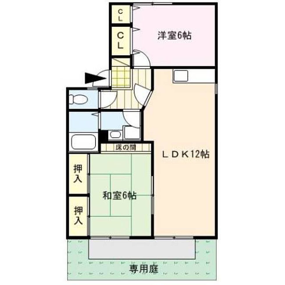 ホームズ でお部屋探し グリーンタウン津留崎 1階 116 2ldk 賃料4 5万円 57 賃貸アパート住宅情報 物件番号 取扱い不動産会社 株式会社久留米不動産情報センター エステートchannel