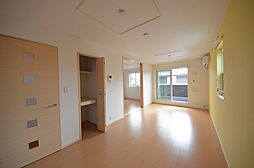 クレメント 201 2階2LDKのリビング/ダイニング