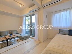 アトリオフラッツ奥沢 1階1LDKのリビング/ダイニング