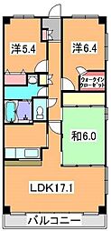 レクサス八千代中央 3LDKの間取図画像