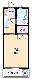 間取図画像 1K