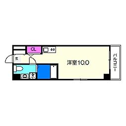 VitaNuova堺 ワンルームの間取図画像