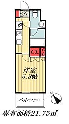 ブランシエスタ西船橋 2階