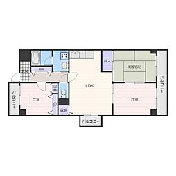 アトレコートトキワ 1階3LDKの間取り