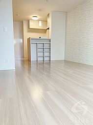 メゾンフルール　トモ　B棟 1階2LDKのリビング/ダイニング