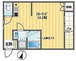 間取図画像 ワンルーム