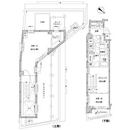 COMFORIA目黒八雲 2DKの間取図画像