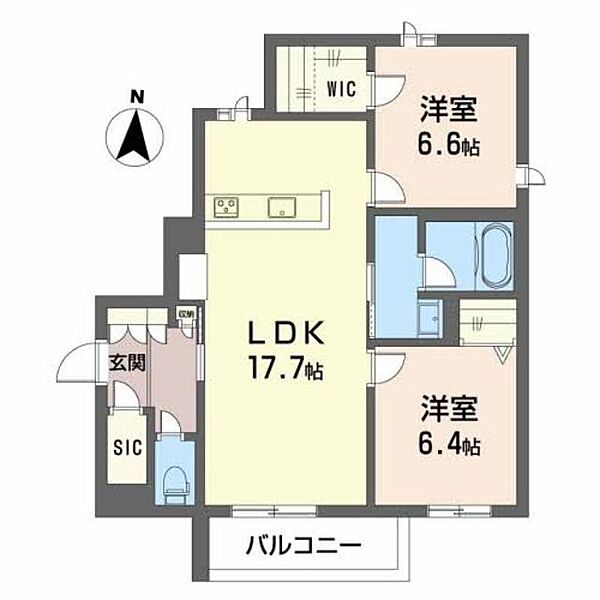 同じ建物の物件間取り写真 - ID:240028528204