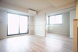 ポルトエスポワール中野島 6階2LDKのリビング/ダイニング