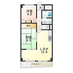 ホルティ上野芝 2階