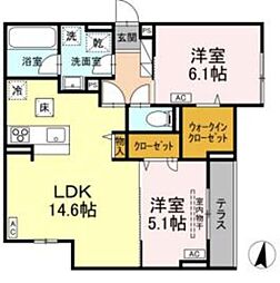 D-ROOMみなみ野ヒルズA 3階/303