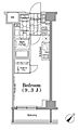 ONEROOFFLAT月島3階12.6万円