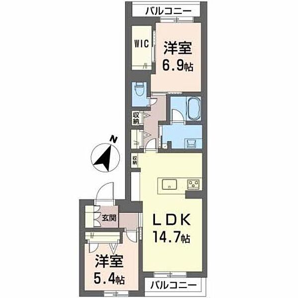 同じ建物の物件間取り写真 - ID:243006691937