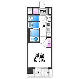 プレサンス天王寺ヴィヴァン 2階