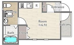 間取図画像 ワンルーム