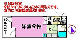 CKすずかけ台 ワンルームの間取図画像