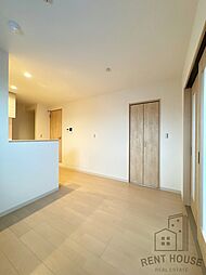 JR阪和線 富木駅 徒歩4分の賃貸アパート 3階1LDKのリビング/ダイニング