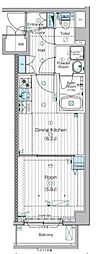 MAXIV宮崎台 1DKの間取図画像