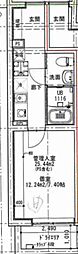 FUSION板橋本町 1Kの間取図画像