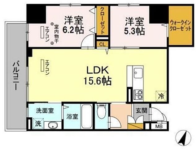 ホームズ でお部屋探し ｊｒ総武線 千葉駅 徒歩7分 2ldk 賃料16万円 12階 61 53 賃貸マンション住宅情報 物件番号 0005011 0103278 取扱い不動産会社 株式会社タウンハウジング 千葉店