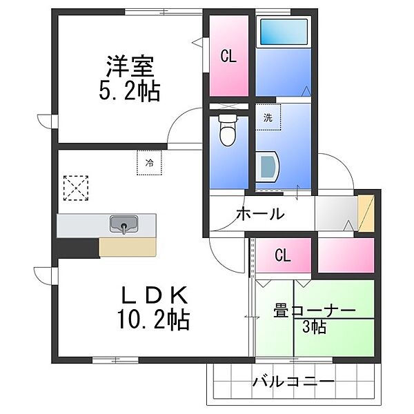 画像2:間取図