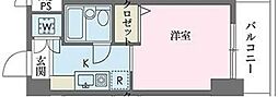 ウインベルソロ国分寺1 ワンルームの間取図画像