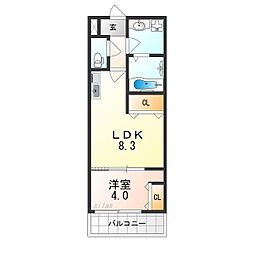 セジュール堺東 2階