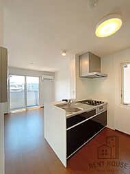 クレアＣ棟 2階2LDKのリビング/ダイニング