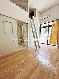 第二YMハイツ 1階ワンルームのリビング/ダイニング