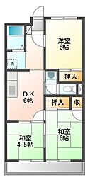 間取図画像 3DK