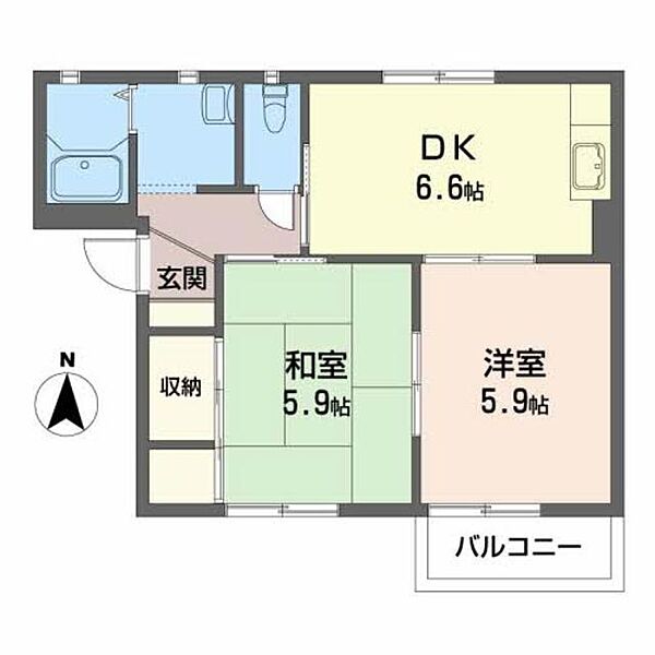 画像2:間取図