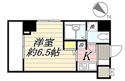 HF東日本橋レジデンス 1Kの間取図画像