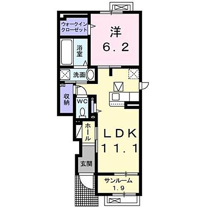 アンジュ・エールI_間取り_0