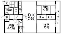 間取図画像 3LDK
