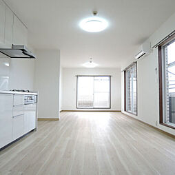 阪堺電気軌道阪堺線 船尾駅 徒歩15分の賃貸マンション 3階3LDKのリビング/ダイニング