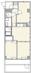 ライオンズマンション西武立川 3DKの間取図画像