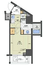 M-GATE 1Kの間取図画像