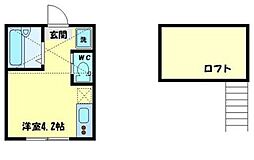 間取図画像 ワンルーム
