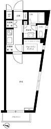 ルーブル芦花公園 1Kの間取図画像