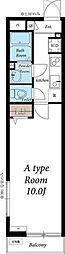 リブリ・OGW 草加 3階1Kの間取り