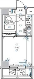 GRAZIA方南町 2階ワンルームの間取り