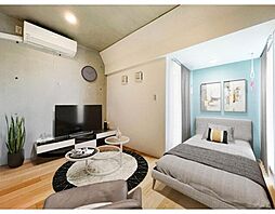 ＴＨＥ ＲＥＳＩＤＥＮＣＥ ＤＤＩ ＮＥＲＩＭＡ 3階1Kのリビング/ダイニング