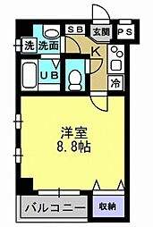 間取図画像 1K